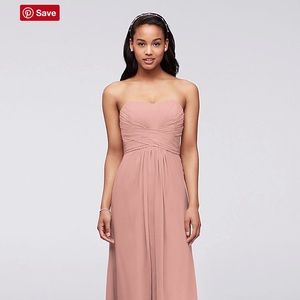 David’s Bridal Bridesmaid Dress